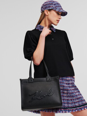 Karl Lagerfeld Shopper in Schwarz