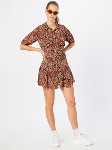 Free People - Vestido camisero 'BONNIE' en naranja