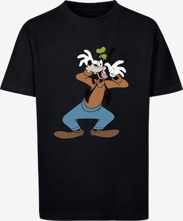 ABSOLUTE CULT Shirt 'Goofy - Crazy' in Black: front