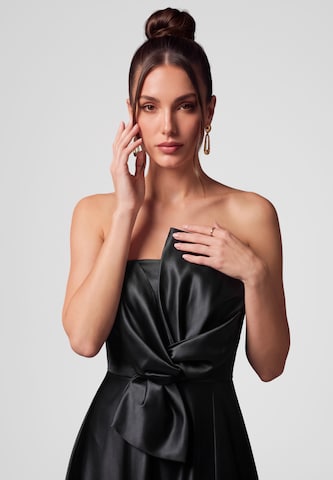 Ombre Evening Dress in Black