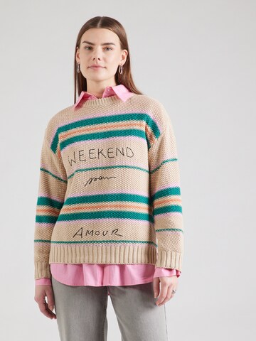 Pullover 'ANGUS' di Weekend Max Mara in beige: frontale