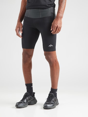 NIKE Skinny Sports trousers 'Lavaloops' in Black: front
