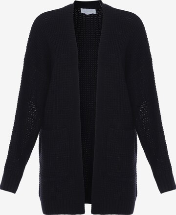 BLONDA Knit cardigan in Black: front