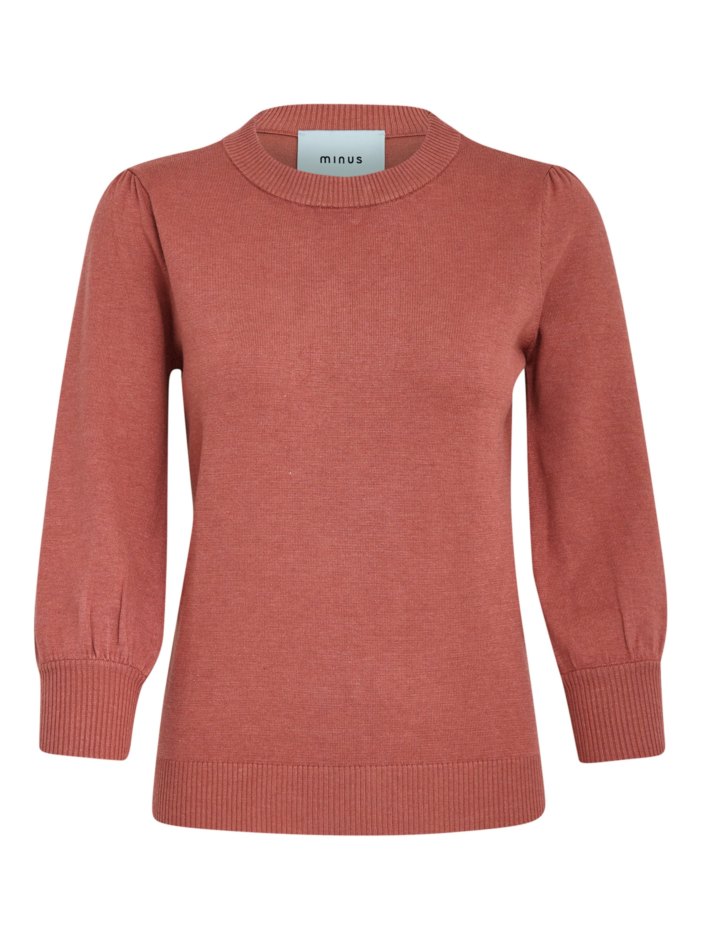 Pull-over 'Mersin' minus en rouge : devant