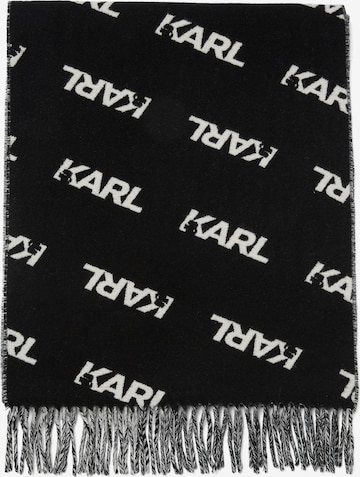 Karl Lagerfeld Schal in Schwarz