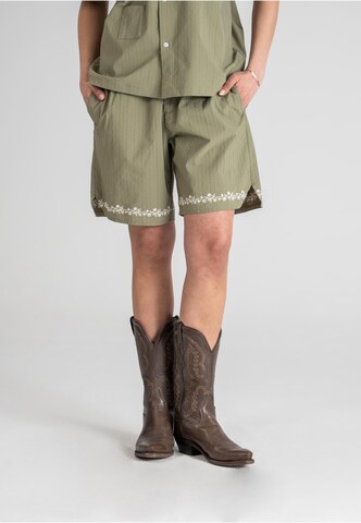 Prohibited Loosefit Broek in Groen