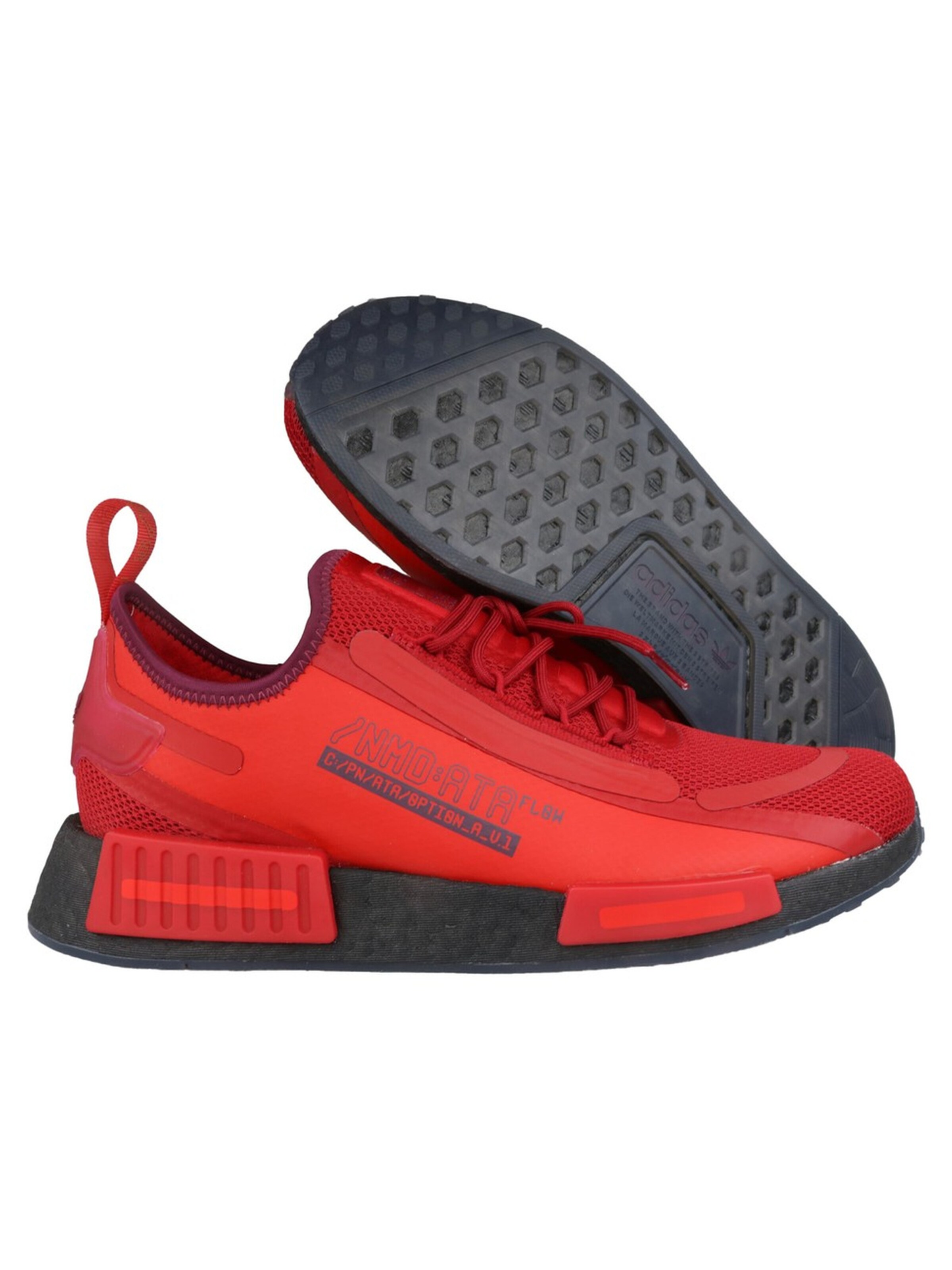 ADIDAS ORIGINALS Låg sneaker 'NMD R1 Spectoo' i röd