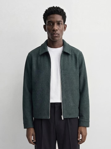 Burocs Übergangsjacke 'Zipped'‌‌‌‌‌‌‌ in Grün