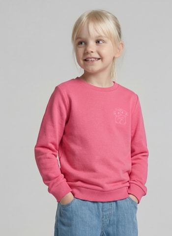 TOM TAILOR - Sweatshirt em rosa: frente