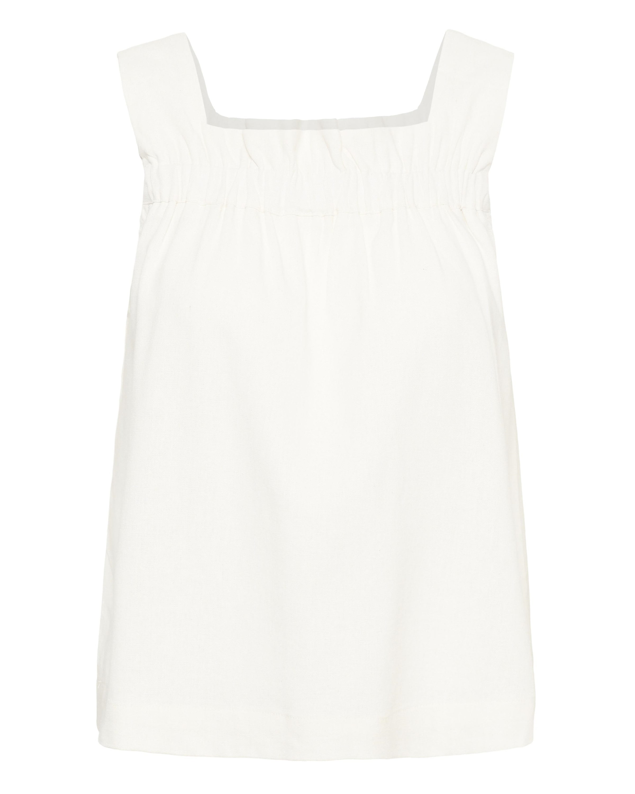 My Essential Wardrobe - Top 'DIas' em branco: frente