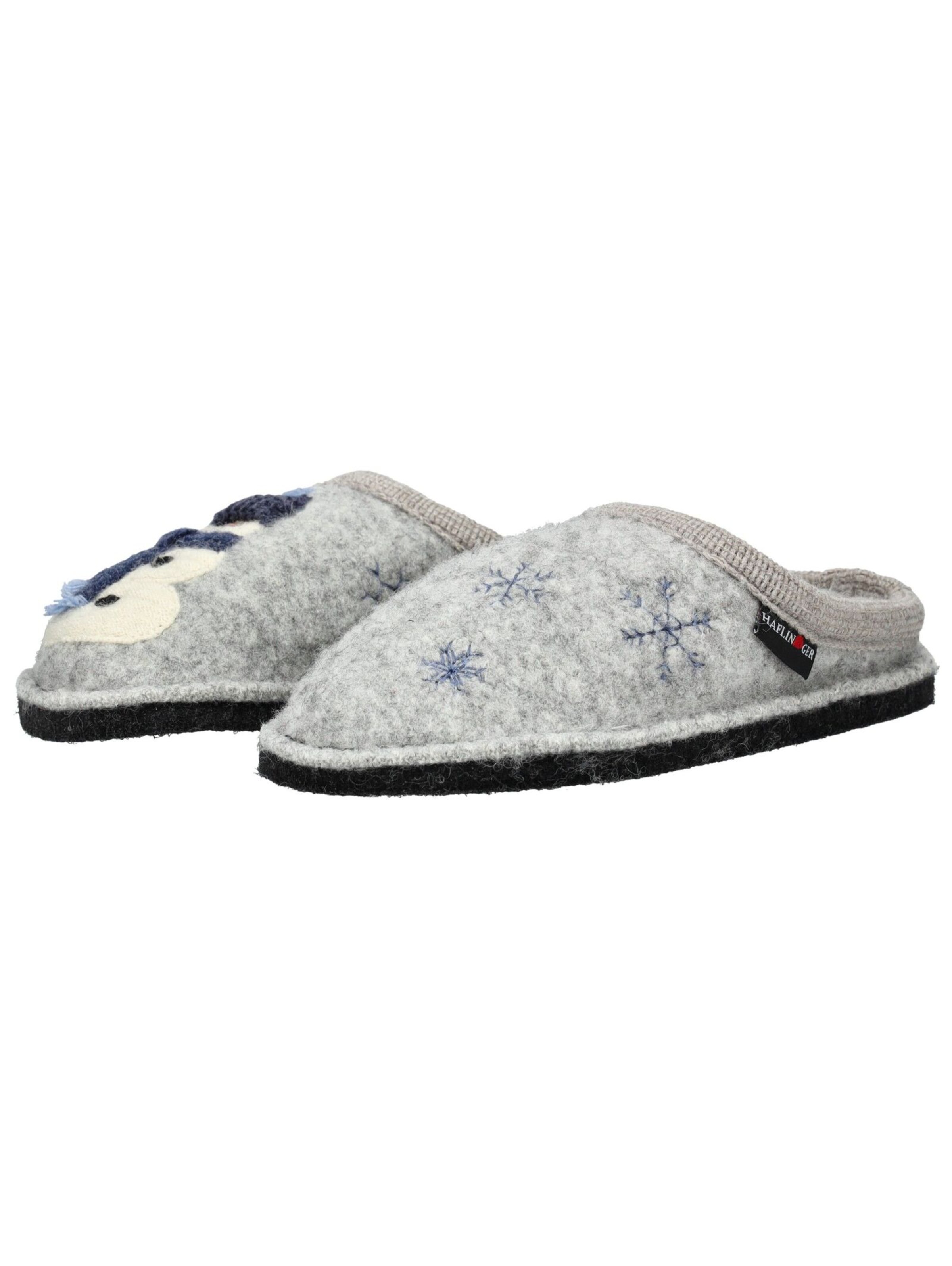 HAFLINGER Slipper in Grey