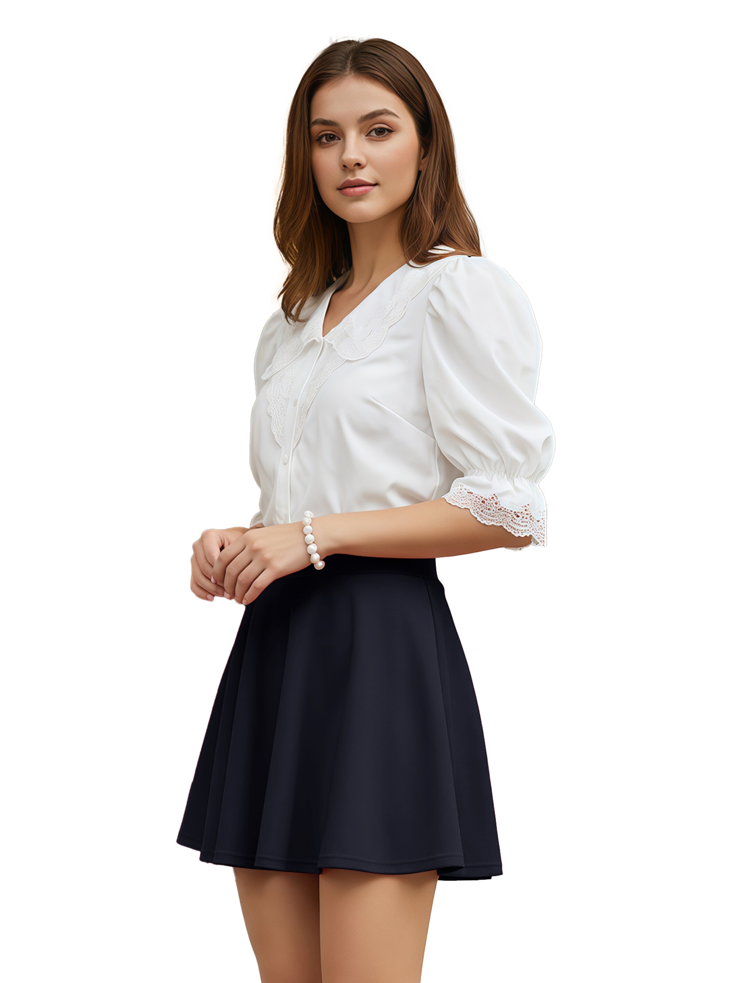 Zapaka Skirt in Blue