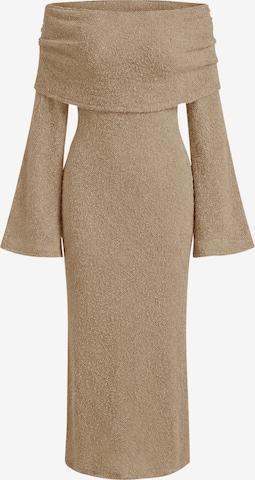 Imily Bela Strikkjole i grøn: forside