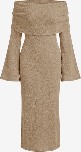 Megzta suknelė iš Imily Bela, spalva – alyvuogių spalva, Prekių apžvalga