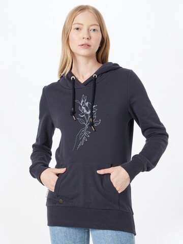 Ragwear Sweatshirt 'BERIT' - (GOTS) in Blau: predná strana