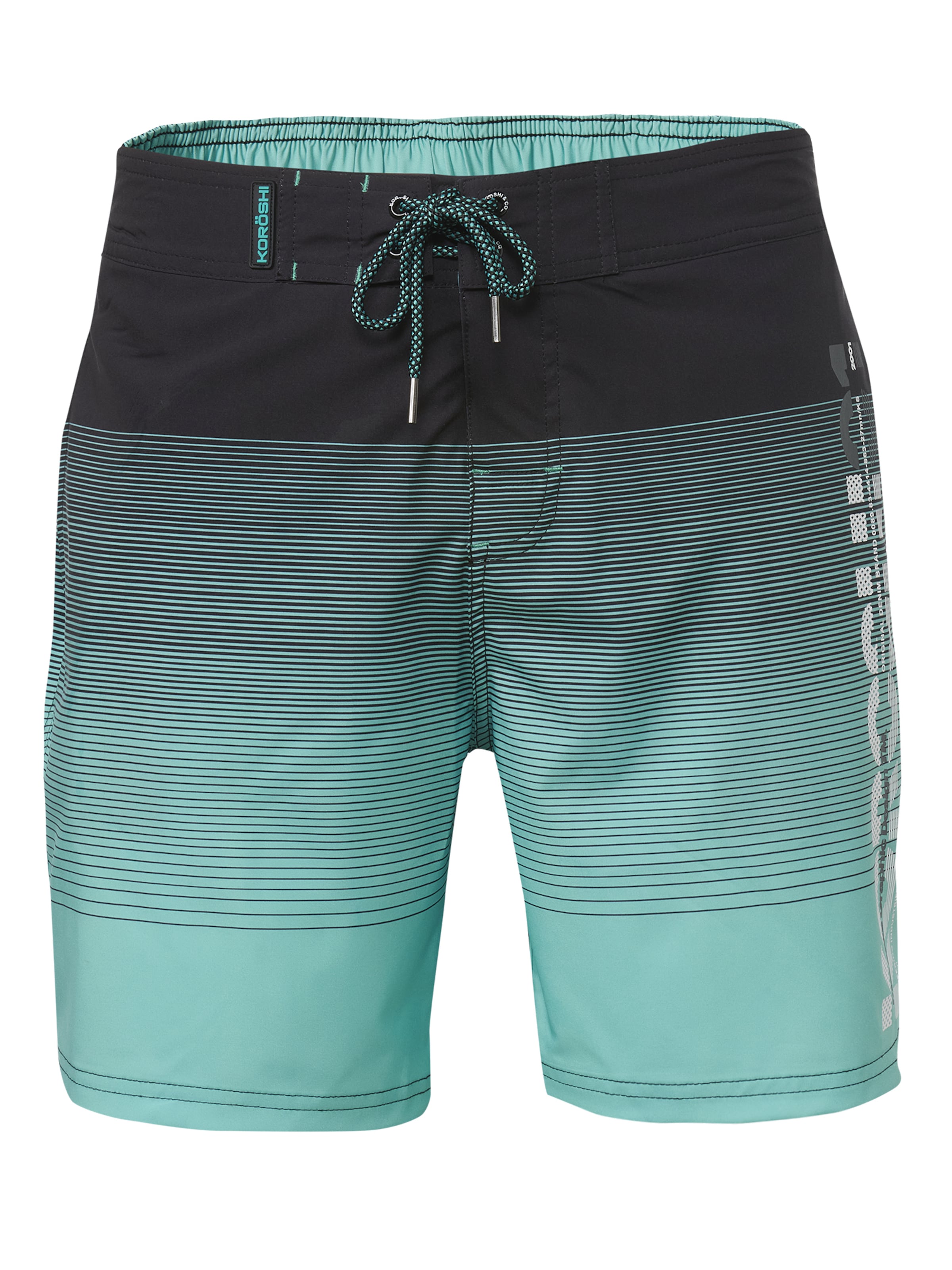 KOROSHI Плавательные шорты в Зеленый: спереди