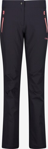 CMP Regular Athletic Pants in Black: front
