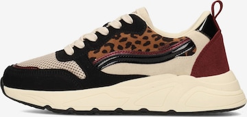 POSH by Poelman Sneakers laag 'CHARLIE' in Beige: voorkant