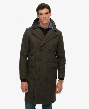 Superdry Between-Seasons Coat in Brown