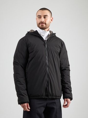 ICEPEAK Zunanja jakna | črna barva: sprednja stran