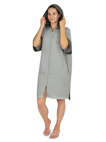 normani Bathrobe long in Grey