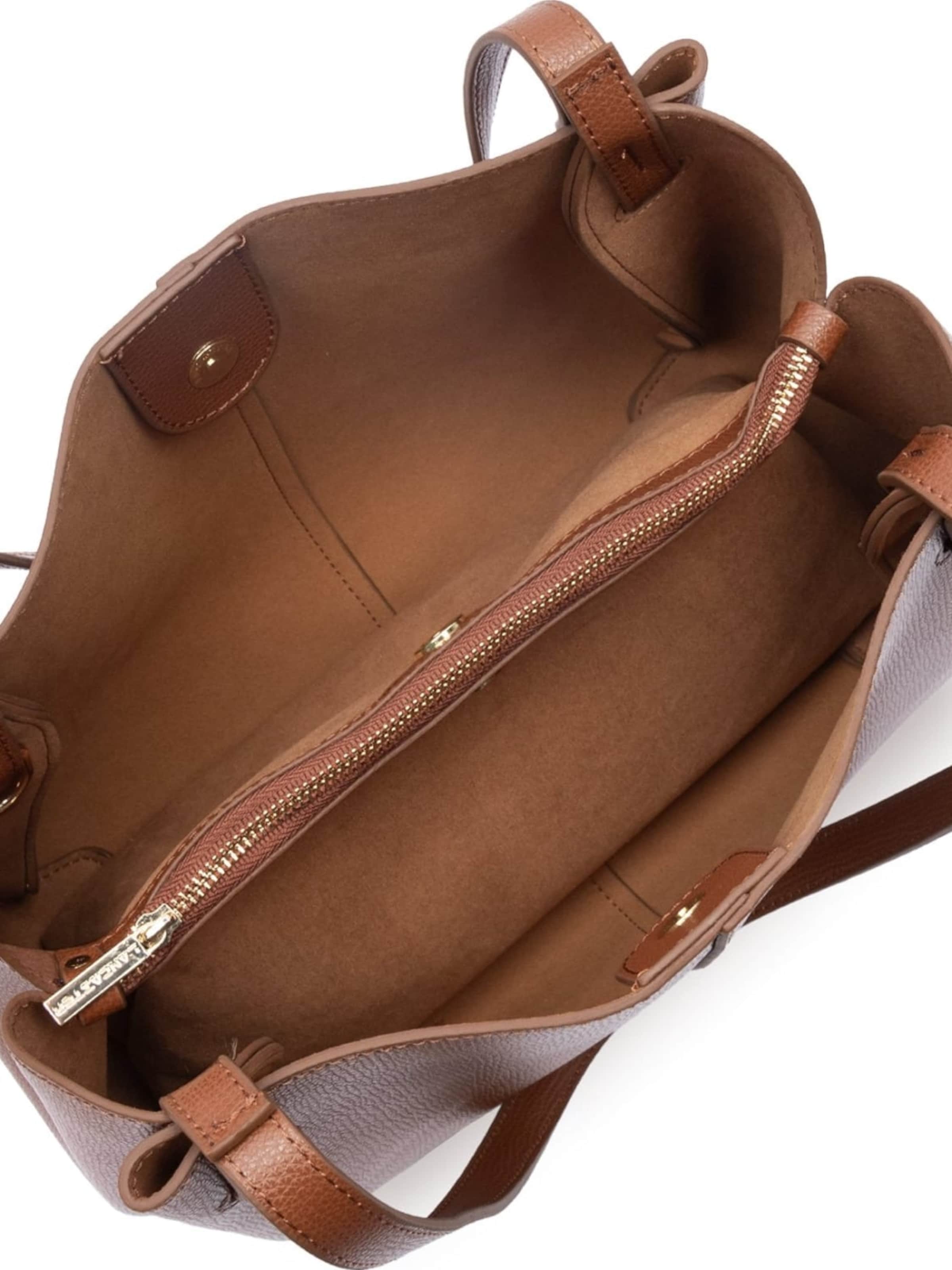 LANCASTER Paris - Shopper 'Lancaster Sac cabas épaule S Sierra Haus Camel' en marrón