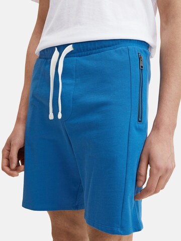 TOM TAILOR DENIM Regular Shorts in Blau