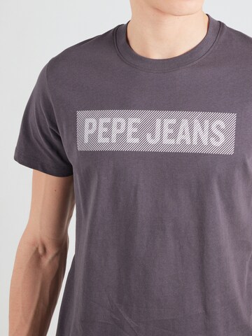 Pepe Jeans T-Shirt 'AURELIO' in Braun