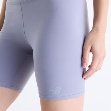 new balance - Skinny Pantalón deportivo 'NB Harmony High Rise Short 6"' en gris