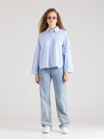 Camicia da donna 'Schwarze Rose' di SEIDENSTICKER in blu