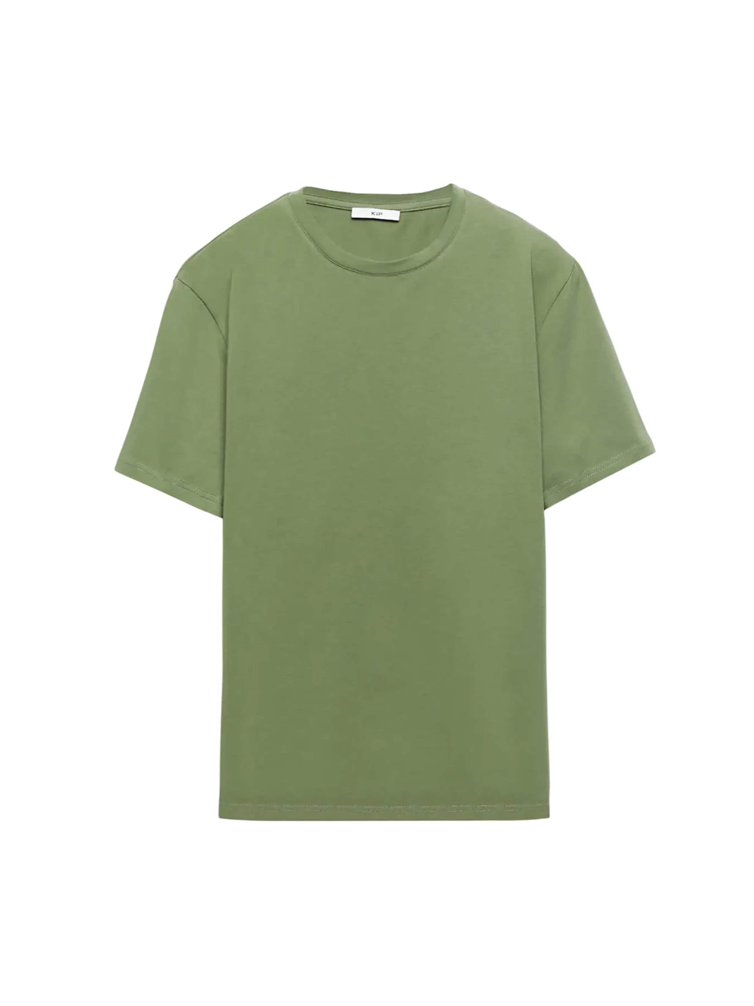 KİP Shirt in Groen: voorkant