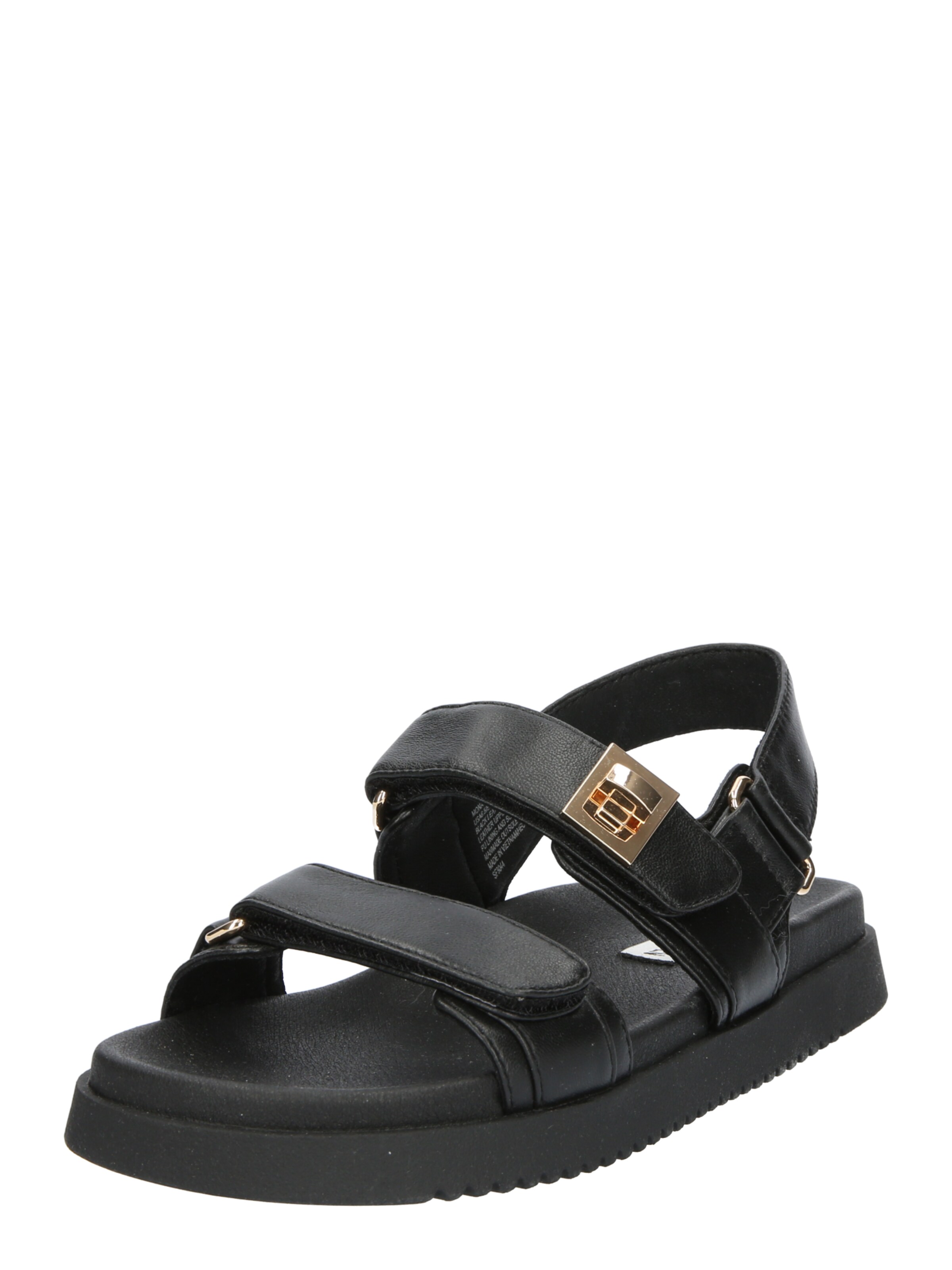 STEVE MADDEN Sandale 'Mona' in Schwarz: Vorderseite