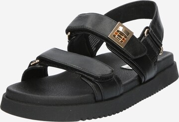 STEVE MADDEN Sandal 'MONA' i svart: framsida