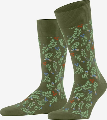 BURLINGTON Socken 'Bloomingday' in Grün: Vorderseite