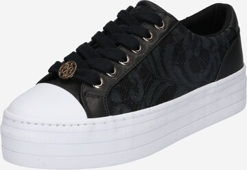 Baskets basses GUESS en noir : devant