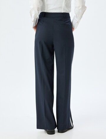 Koton Wide Leg Hose in Blau