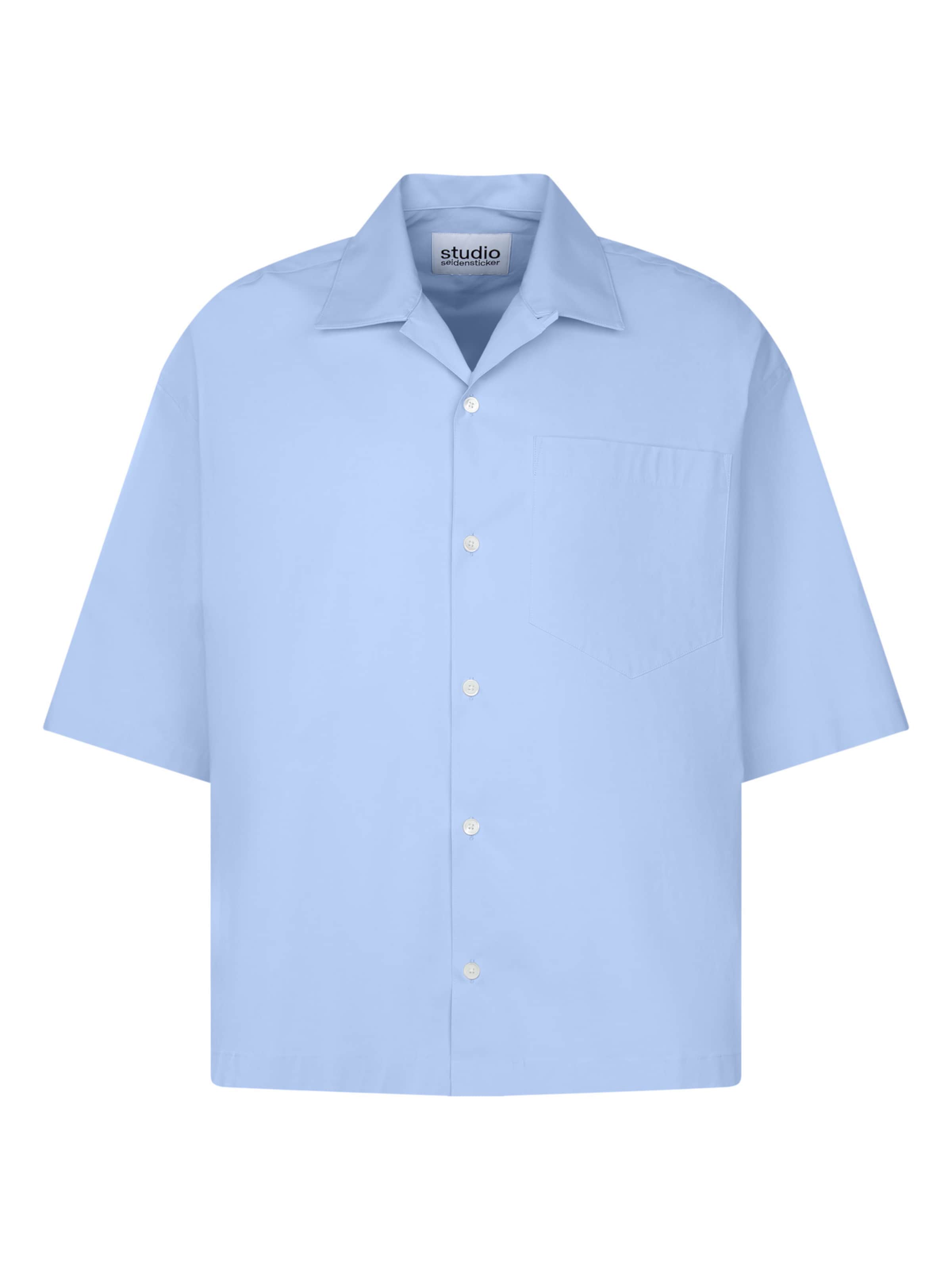 Studio Seidensticker Comfort Fit Hemd in Blau: Vorderseite