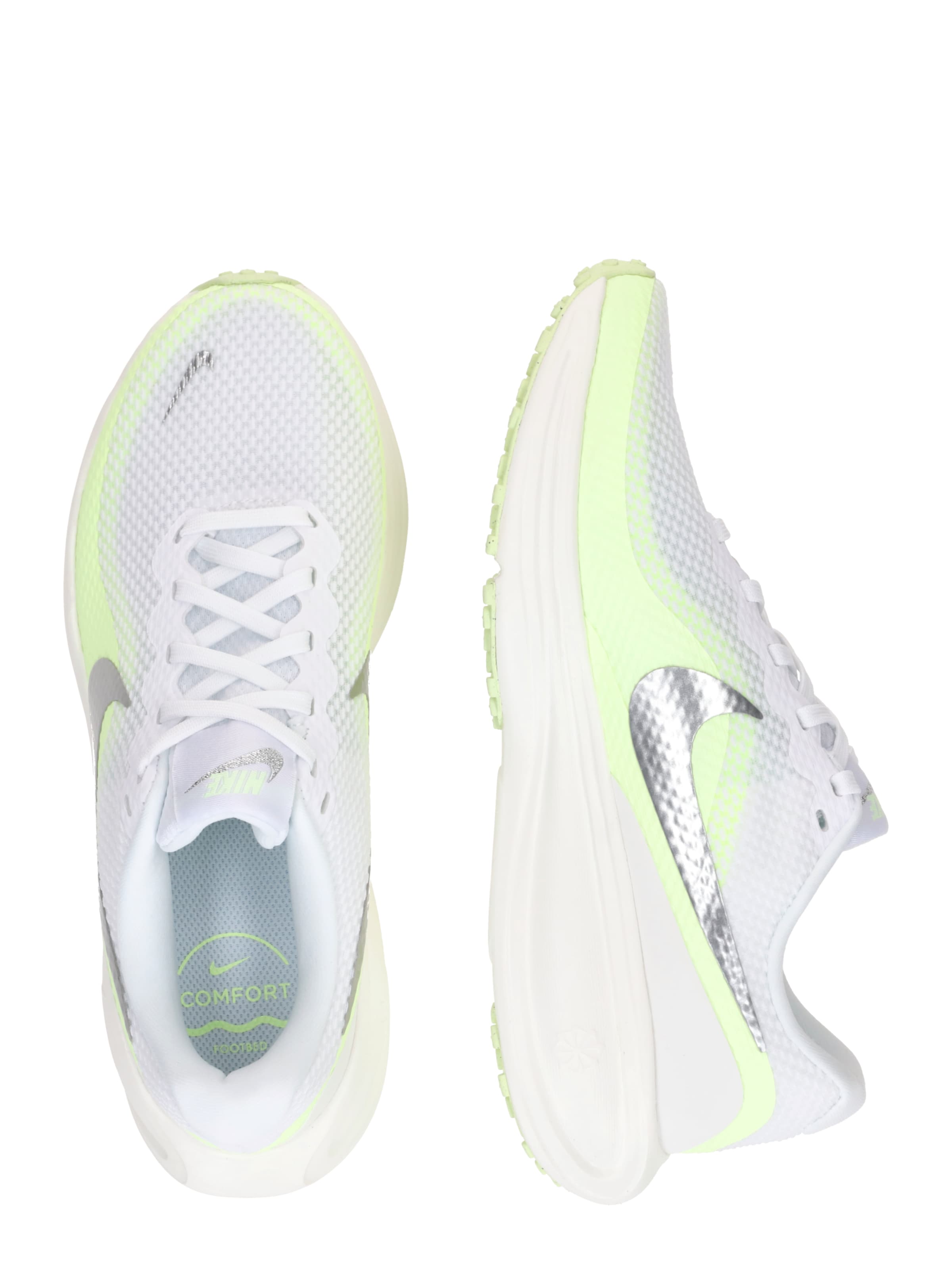 Chaussure de course 'Revolution 8' NIKE en blanc