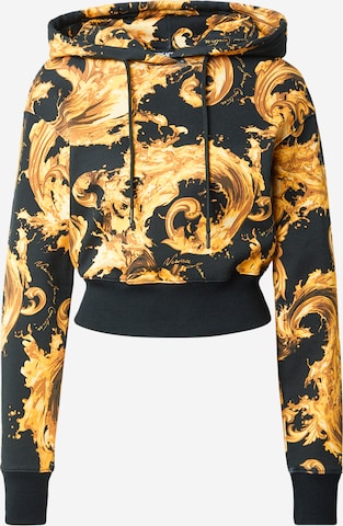 Sweat-shirt Versace Jeans Couture en noir : devant