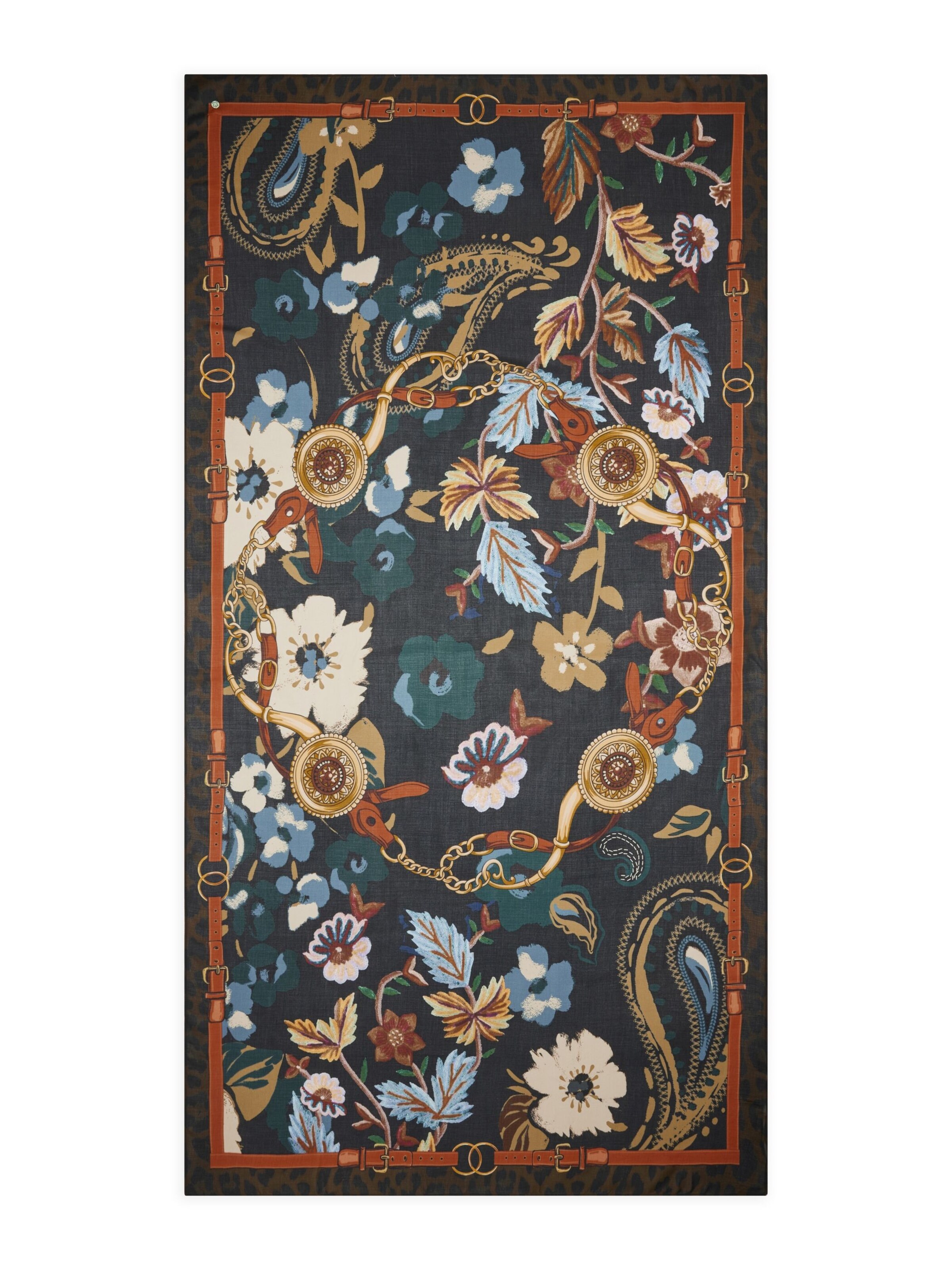 Écharpe CODELLO en bleu