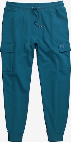 Men Plus Cargobroek in Groen: voorkant