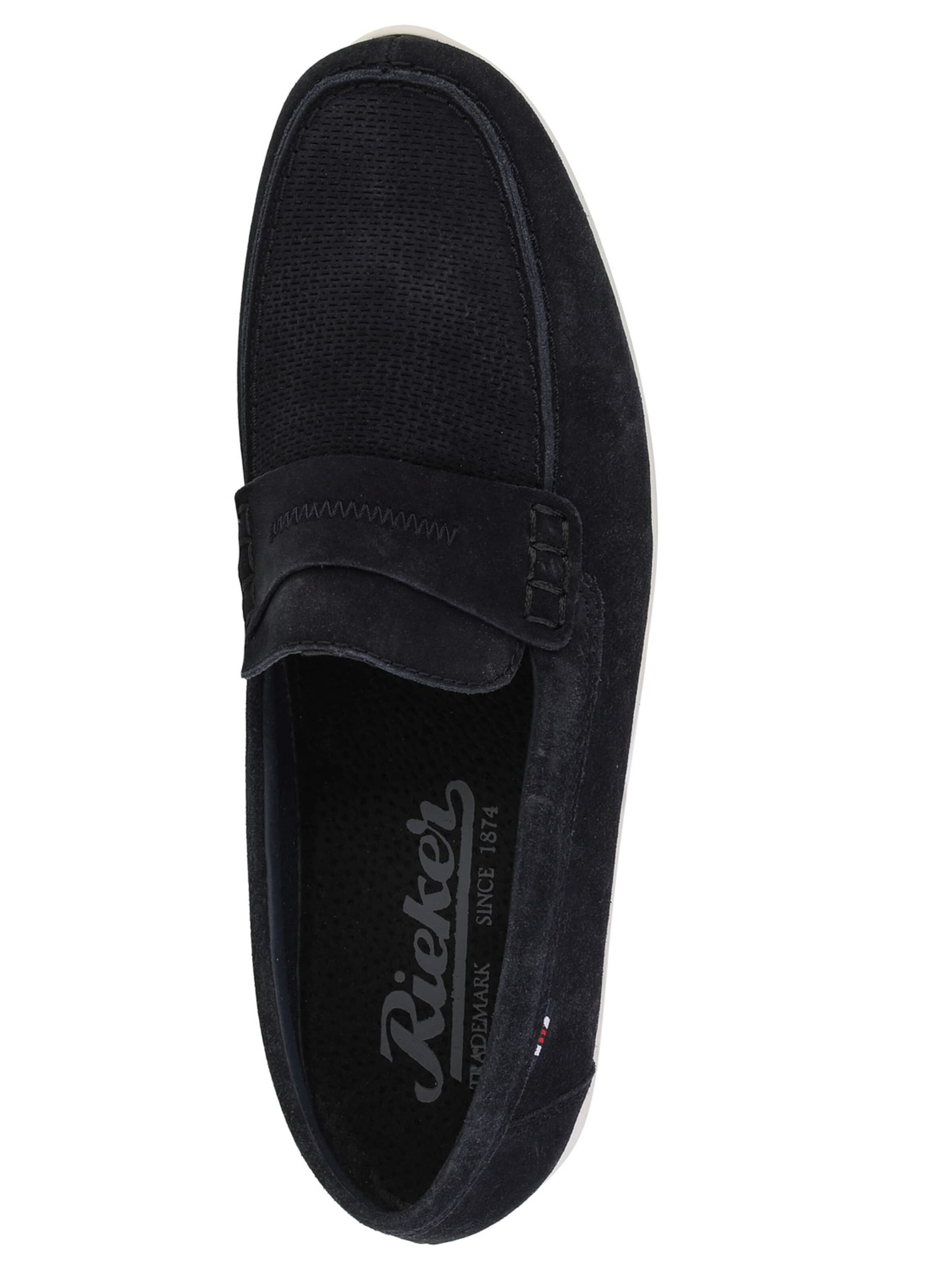Rieker Instappers 'Rieker Moccasins 09050' in Blauw