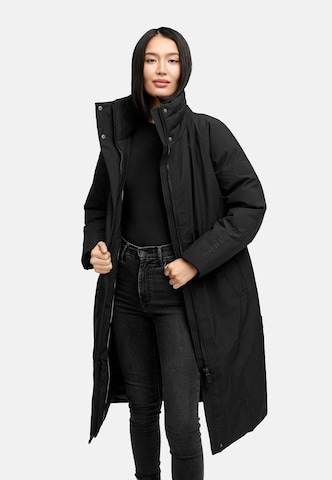 Cappotto invernale 'Traumblüte 14' di NAVAHOO in nero