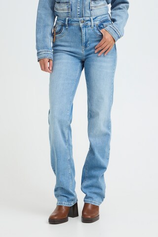 Pulz Regular Jeans 'PZ Karolina' in Blue: front