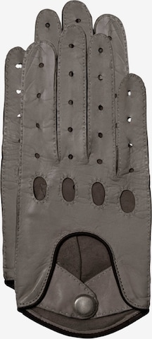 Gretchen Full Finger Gloves in Grey: front