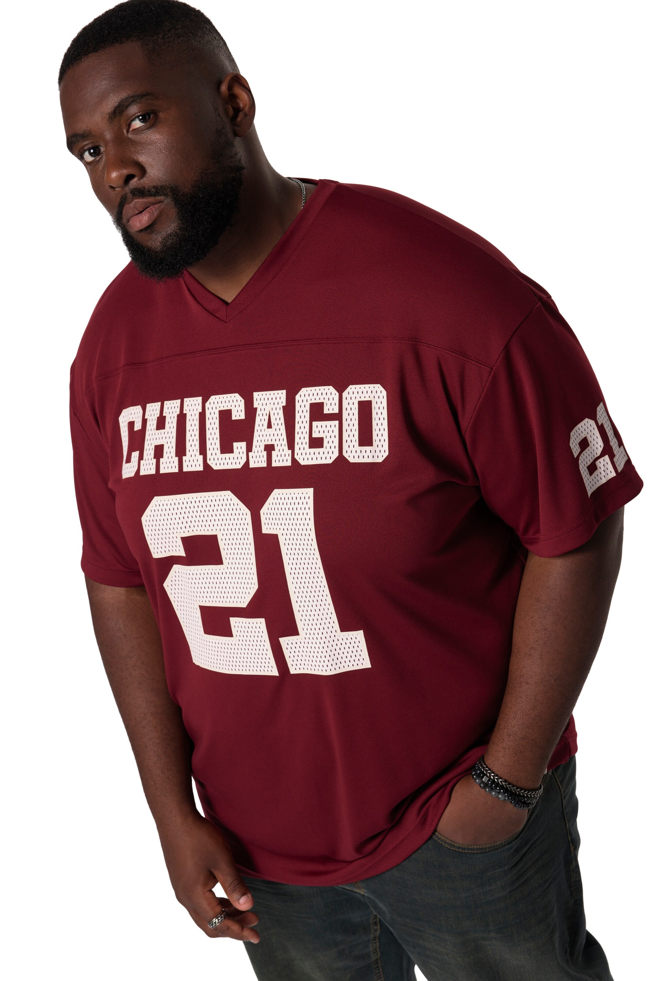 STHUGE T-Shirt in Rot