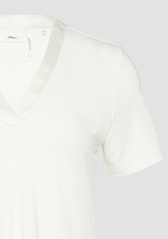 s.Oliver BLACK LABEL Shirt in Beige