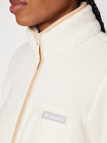 Jachetă  fleece funcțională 'West Bend' de la COLUMBIA pe alb