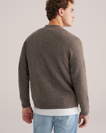 WE Fashion Knit cardigan in Grey