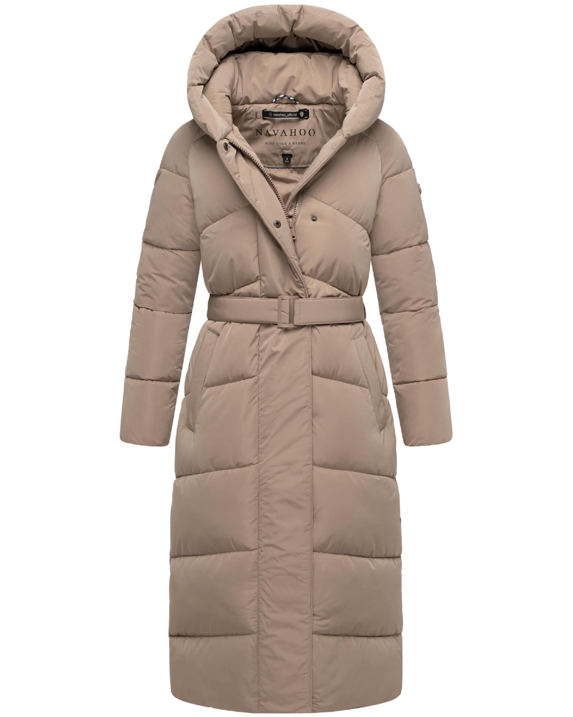 NAVAHOO - Abrigo de invierno 'Eisblick 14' en beige